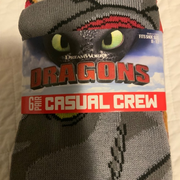 How to train your dragon casual crew socks - Picture 6 of 6